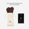 Alexis (brown) – Classic women's lambskin driving gloves with touchscreen feature