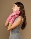 Rosemary Mid-forearm (rosa) - Damenhandschuhe aus Lammleder mit Seidenfutter & Touchscreen-Funktion