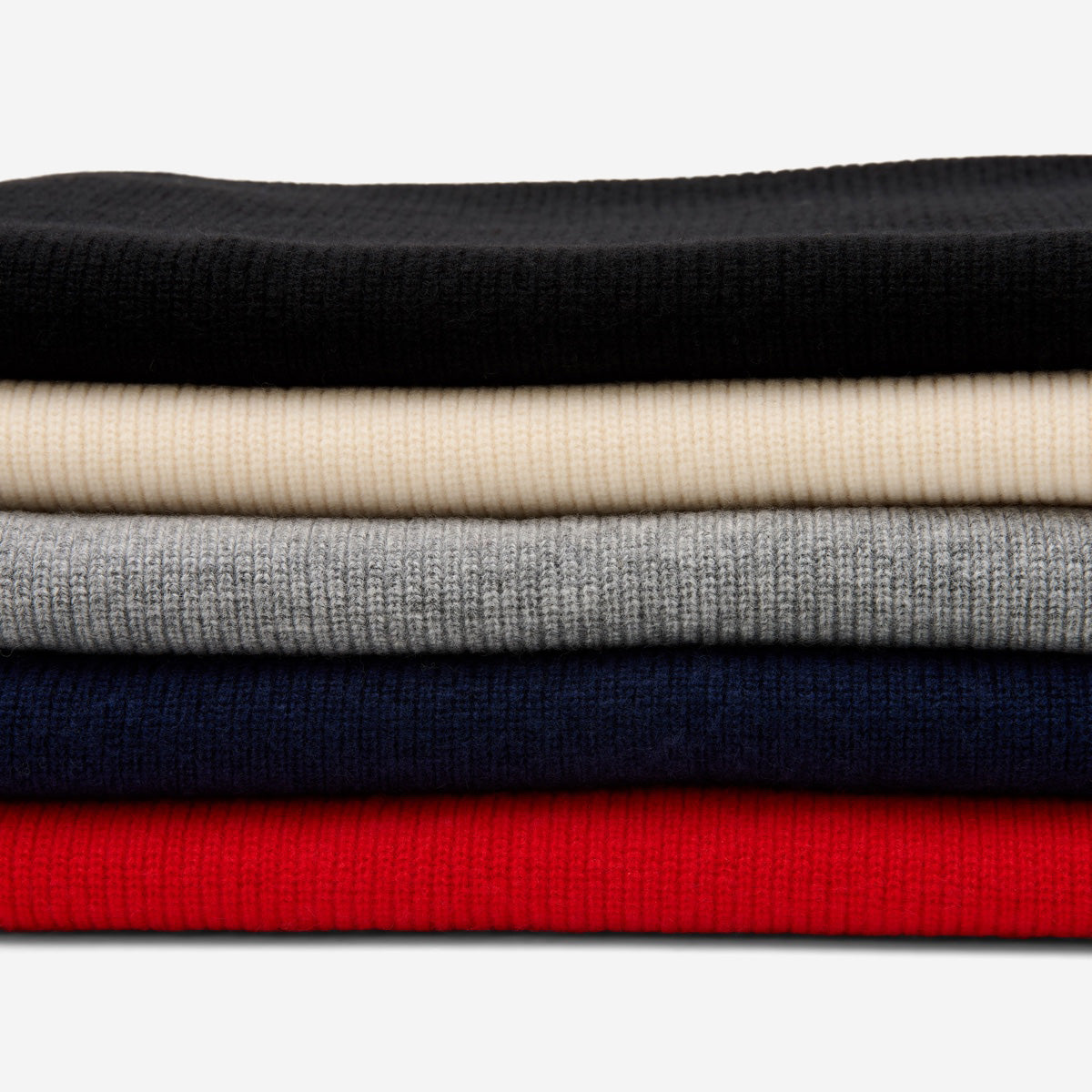 Charlie (cream) - premium scarf made of soft Merino wool (unisex) - Schwartz & von Halen - US - 8